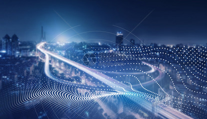 網(wǎng)絡科技城市圖片素材-正版創(chuàng)意圖片401654522