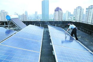 上?，F首個小區屋頂太陽能與風能發電系統，年發電量達5萬度